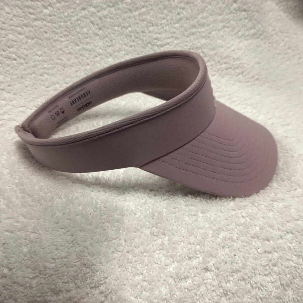 Adidas Aeroready Women Mauve Purple Athletic Running Tennis Golf Visor Hat